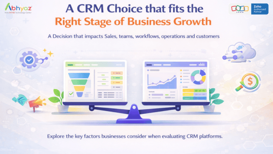 Zoho CRM vs Salesforce: The Right CRM for Your Business | Abhyaz | Zoho ...