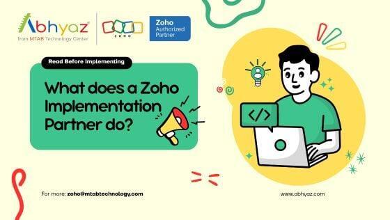 What Does a Zoho Implementation Partner Do?