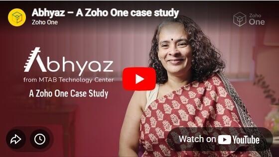 Zoho One Implementation Case Study | Abhyaz Digital Transformation
